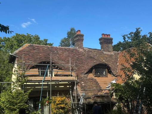 Beetley Roofing Services 6 This is a photo of a roof being repaired in Beetley. Installation carried out by Beetley Roofing Services