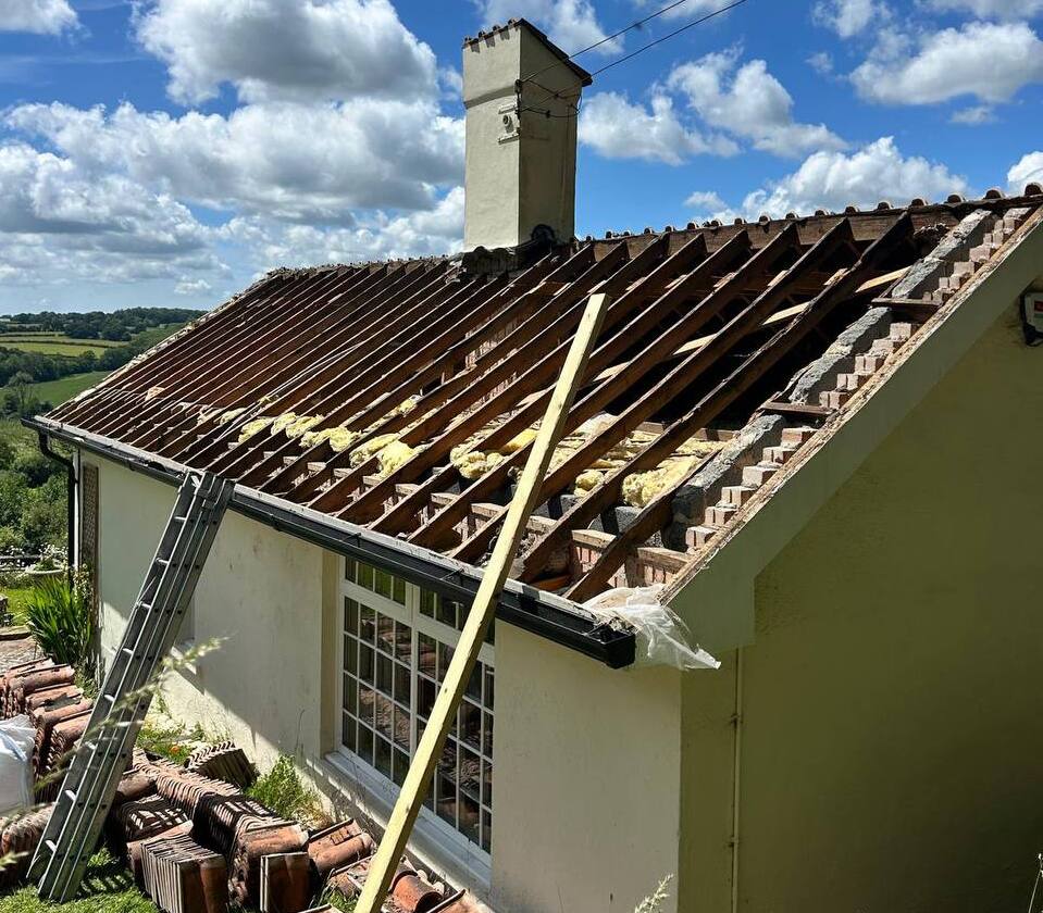 Beetley Roofing Services 8 This is a photo of a roof being repaired in Beetley. Installation carried out by Beetley Roofing Services