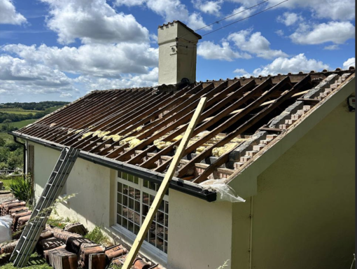 Beetley Roofing Services 82 This is a photo of a roof being repaired in Beetley. Installation carried out by Beetley Roofing Services